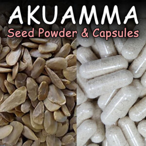 Akuamma Seed Powder & Capsules for Potentiation of Kratom
