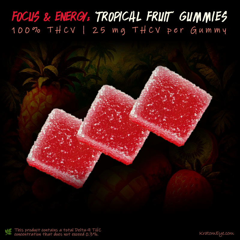 THC V Gummies for Focus & Energy